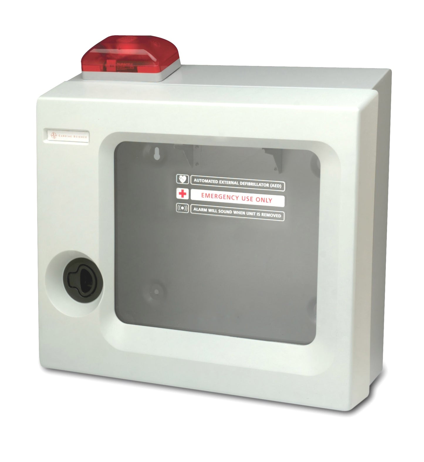 AED Wall Cabinet w/ Alarm & Strobe