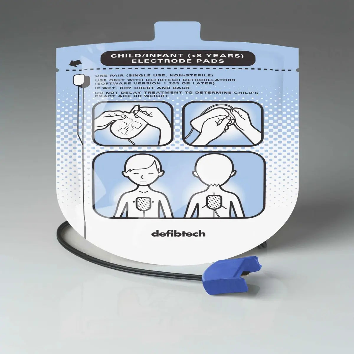 Pediatric Defibrillation Pad Package (1 set)