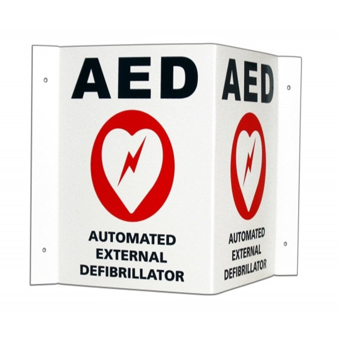 3-D AED Wall Sign