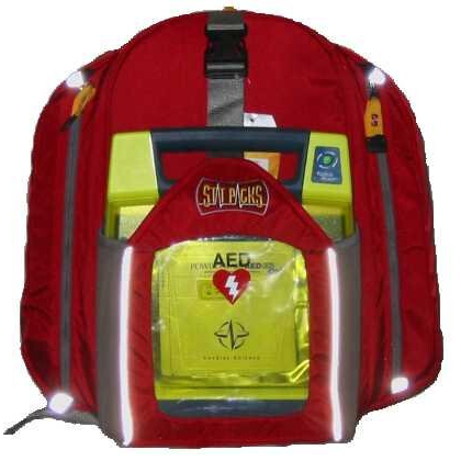 First Responder Pack w/ O2, AED & First Aid